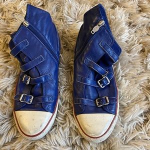 Ash leather casual sneakers